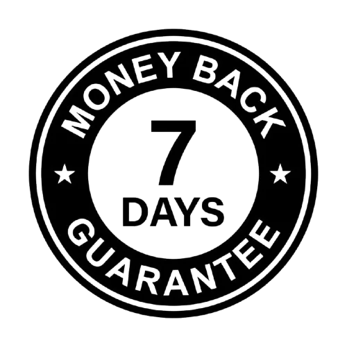7-Day Money Back Guarantee badge
