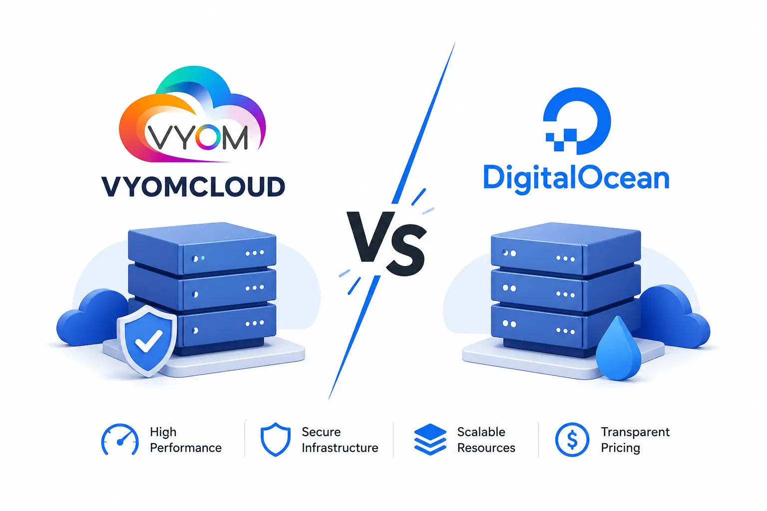 VyomCloud vs DigitalOcean Comparison